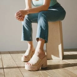 DOLCEVITA ELORA HEELS BLUSH LEATHER