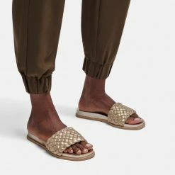 DOLCEVITA GRAZIE SANDALS LIGHT GOLD METALLIC STELLA