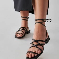 DOLCEVITA HAYLEY SANDALS BLACK STELLA