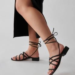 DOLCEVITA HAYLEY SANDALS BLACK STELLA