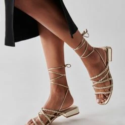 DOLCEVITA HAYLEY SANDALS GOLD METALLIC STELLA