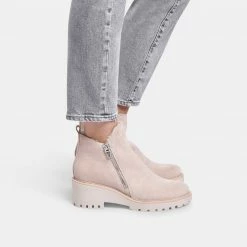 DOLCEVITA HOLLYN BOOTIES NATURAL SUEDE