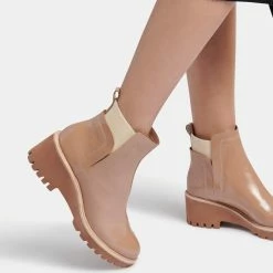 Recurate HUEY BOOTIES CAFE PATENT Re:vita