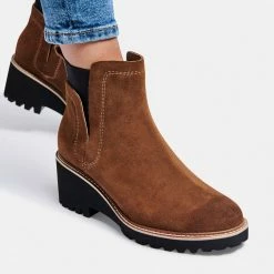 DOLCEVITA HUEY H2O BOOTS DK BROWN SUEDE