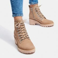 DOLCEVITA HUEY HIKER BOOTS MUSHROOM NUBUCK