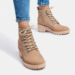Recurate HUEY HIKER BOOTS MUSHROOM NUBUCK Re:vita RESALE
