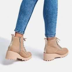 Recurate HUEY HIKER BOOTS MUSHROOM NUBUCK Re:vita RESALE