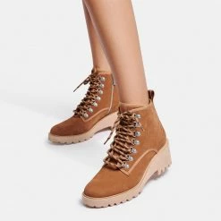 DOLCEVITA HUEY HIKER BOOTS WHISKEY NUBUCK