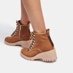 DOLCEVITA HUEY HIKER BOOTS WHISKEY NUBUCK
