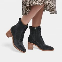 DOLCEVITA IDEN BOOTIES ANTHRACITE SUEDE