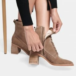 DOLCEVITA IDEN BOOTIES TRUFFLE SUEDE