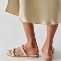 DOLCEVITA IVEE SANDALS VANILLA PEARLS
