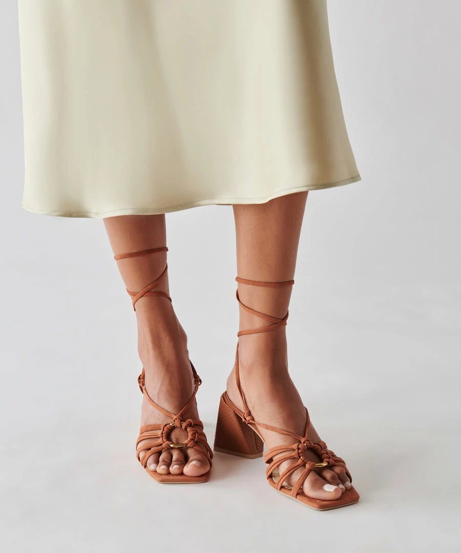 DOLCEVITA KASH SANDALS CEDAR NUBUCK