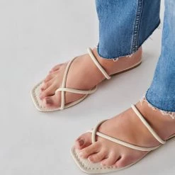 DOLCEVITA LEANNA SANDALS CREAM STELLA