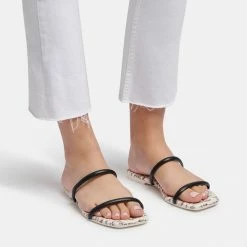 DOLCEVITA LESTER SANDALS BLACK STELLA