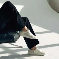 DOLCEVITA LEDGER SNEAKERS OFF WHITE LEATHER