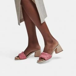 DOLCEVITA MOLY HEELS PETAL PINK STELLA SANDALS