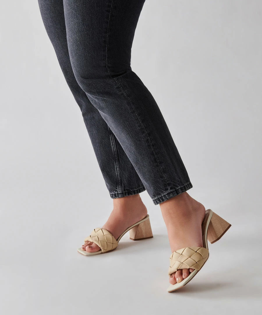 DOLCEVITA SANDALS MOLY HEELS VANILLA STELLA