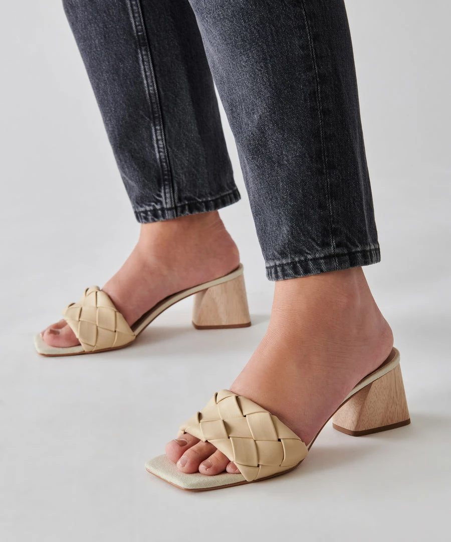 DOLCEVITA SANDALS MOLY HEELS VANILLA STELLA