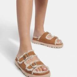 DOLCEVITA NEELO SANDALS WHISKEY NUBUCK