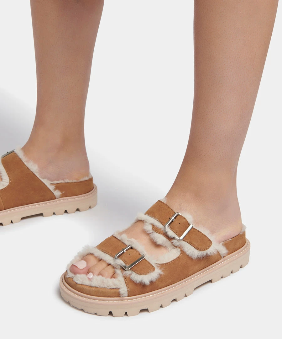 DOLCEVITA NEELO SANDALS WHISKEY NUBUCK