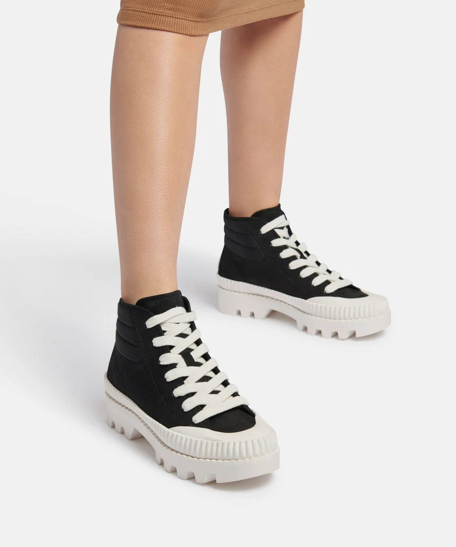 Recurate OCIANA SNEAKERS BLACK NUBUCK Re:vita RESALE