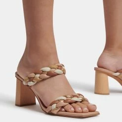 DOLCEVITA PAILY WIDE HEELS NATURAL MULTI STELLA