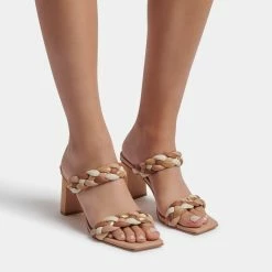 DOLCEVITA PAILY HEELS NATURAL MULTI STELLA