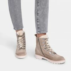 DOLCEVITA PUCK BOOTIES DK TAUPE SUEDE