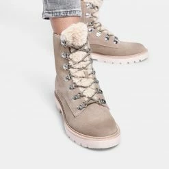 DOLCEVITA PUCK BOOTIES DK TAUPE SUEDE