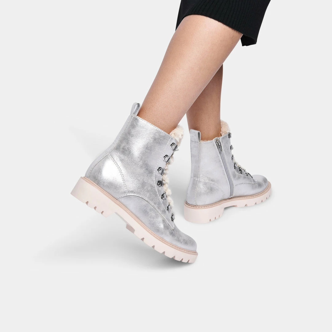 DOLCEVITA PUCK BOOTIES SILVER STELLA