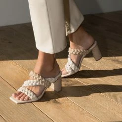 DOLCEVITA PARTHA HEELS IVORY MULTI STELLA