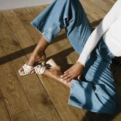 DOLCEVITA PAZLEE HEELS IVORY LEATHER