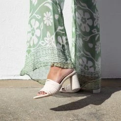 DOLCEVITA PRIANA HEELS CREAM STELLA SANDALS