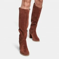 DOLCEVITA SARIE BOOTS BRANDY SUEDE