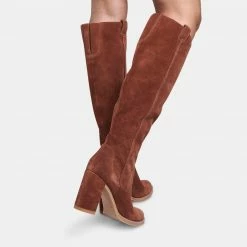DOLCEVITA SARIE BOOTS BRANDY SUEDE