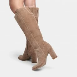 DOLCEVITA SARIE BOOTS TRUFFLE SUEDE