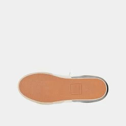 Recurate ZINA STUD SNEAKERS WHITE BLACK LEATHER Re:vita RESALE