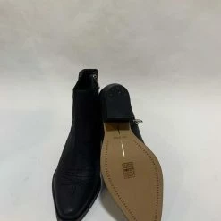 Recurate SILMA BOOTIES BLACK LEATHER Re:vita