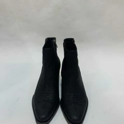 Recurate SILMA BOOTIES BLACK LEATHER Re:vita