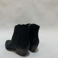 Recurate SILMA BOOTIES BLACK LEATHER Re:vita