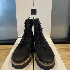 Recurate RESALE TIG BOOTS BLACK NUBUCK Re:vita