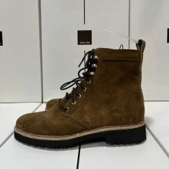 Recurate AVENA BOOTS DK BROWN SUEDE Re:vita