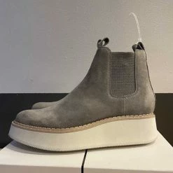 Recurate ARLETE BOOTIES CHARCOAL SUEDE Re:vita