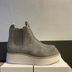 Recurate ARLETE BOOTIES CHARCOAL SUEDE Re:vita