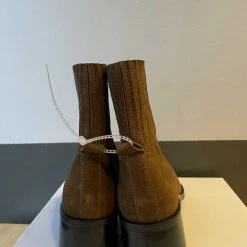 Recurate RESALE LAYTON BOOTIES DK BROWN SUEDE Re:vita