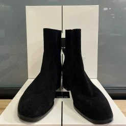 Recurate RESALE LAYTON BOOTIES BLACK SUEDE Re:vita
