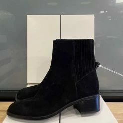 Recurate RESALE LAYTON BOOTIES BLACK SUEDE Re:vita