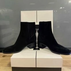 Recurate RESALE LAYTON BOOTIES BLACK SUEDE Re:vita