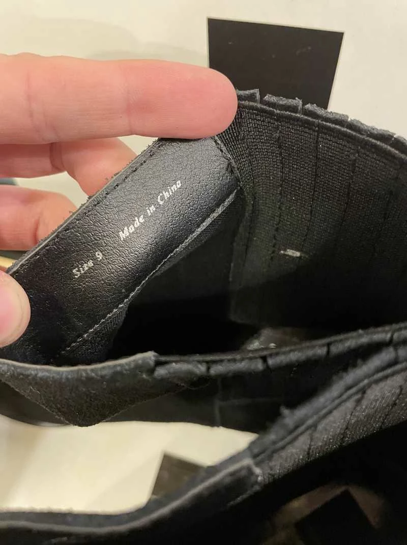 Recurate RESALE LAYTON BOOTIES BLACK SUEDE Re:vita